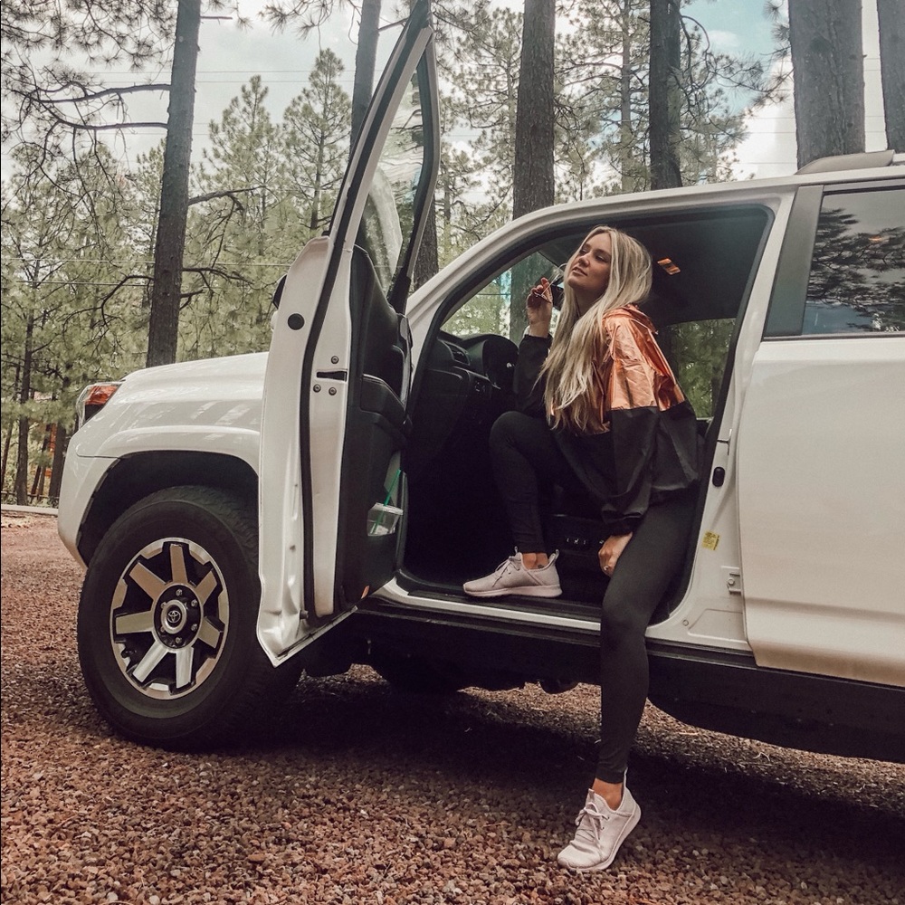 Lightweight hooded track jacket